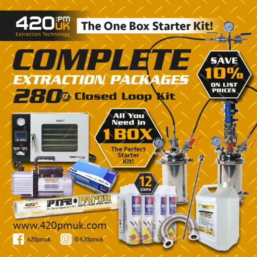 280g Turn Key Full Extractor Kit