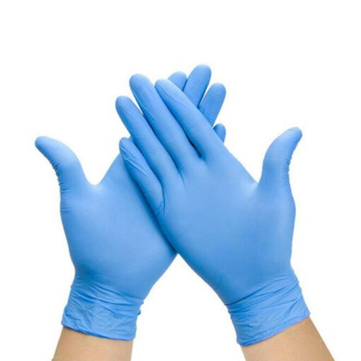 Blue Nitrile Gloves (Pack of 100)