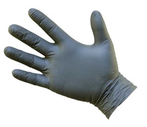 PRO UltraGRIP Black Nitrile Gloves - Image 2