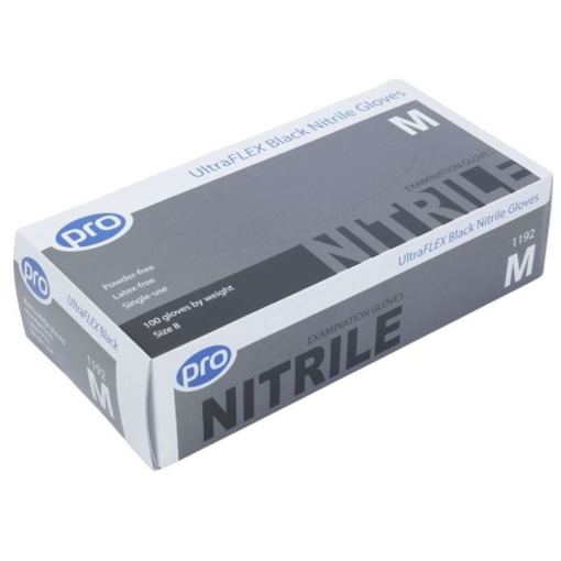 Pro UltraFLEX Black Nitrile Gloves - Image 3