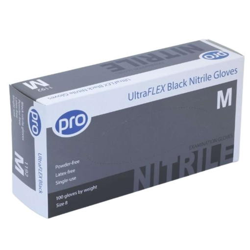 Pro UltraFLEX Black Nitrile Gloves - Image 4